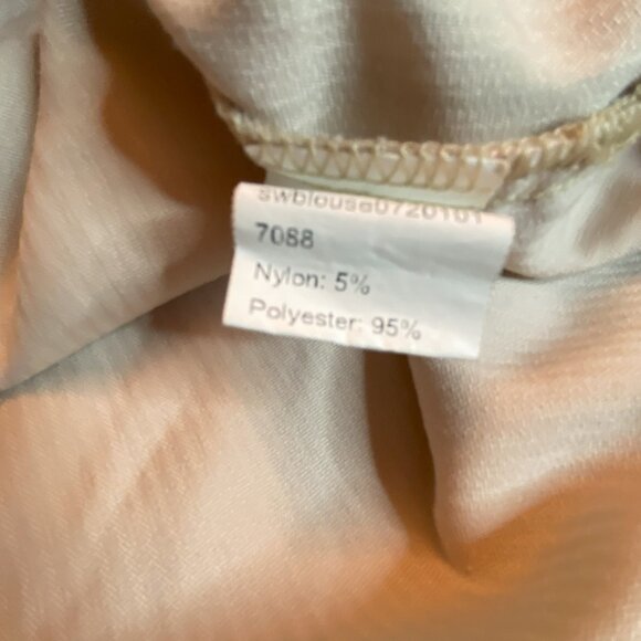 Ribbed Beige Flannel size Small - Picture 8 of 8